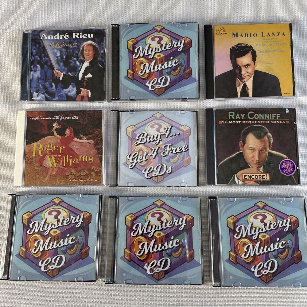 Buy 4 Get 4 Mystery Music CDs - Symphony